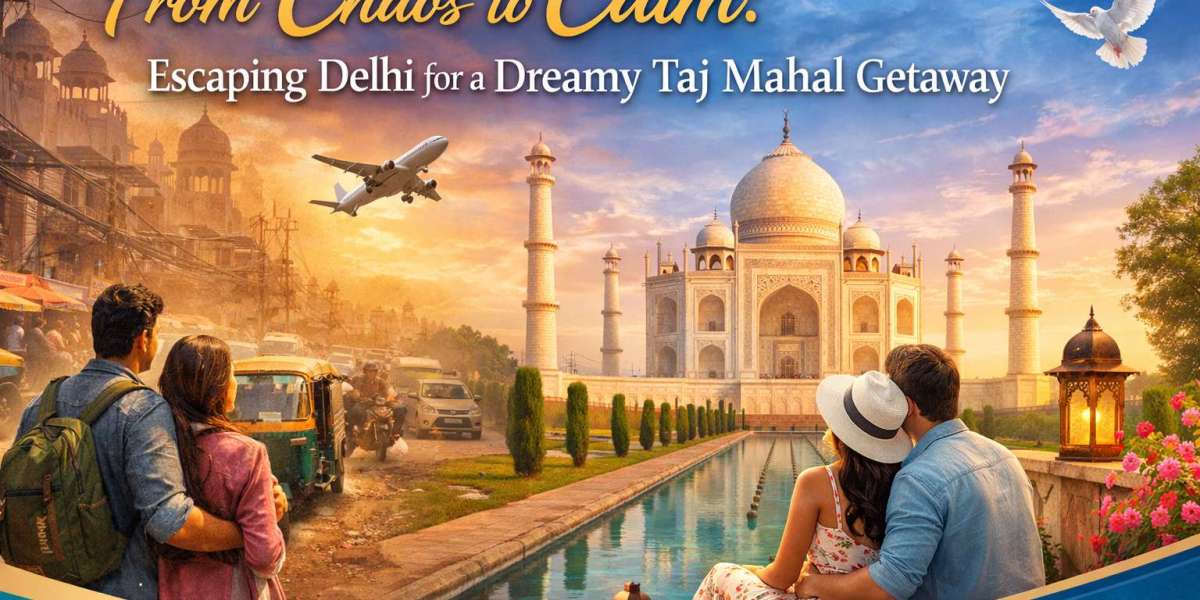 From Chaos to Calm: Escaping Delhi for a Dreamy Taj Mahal Getaway