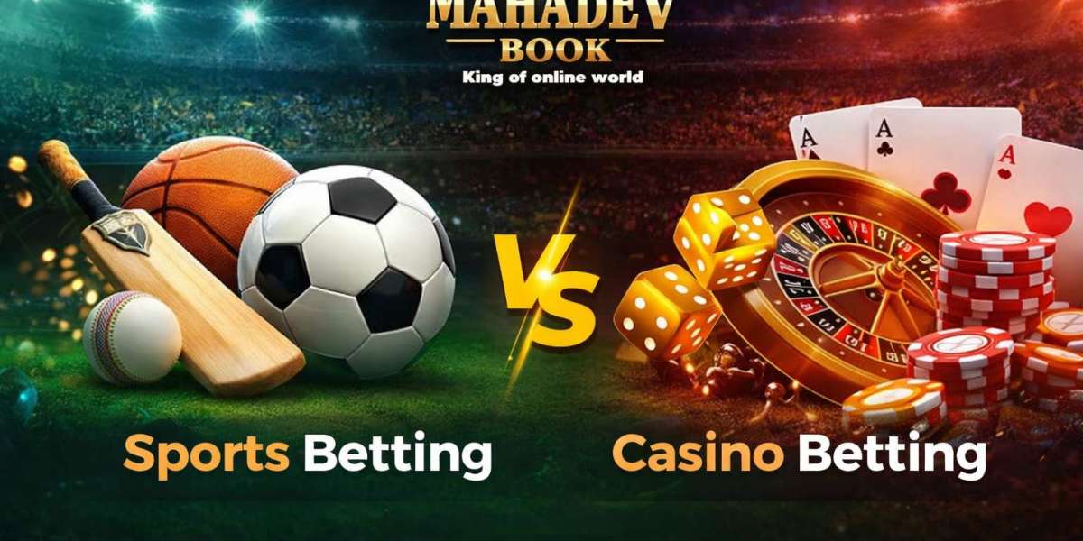 Sports Betting vs Casino Betting on Mahadev Book Explained