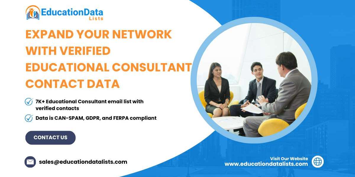 Generate Qualified Leads with a Segmented Educational Consultant Email List from EducationDataLists