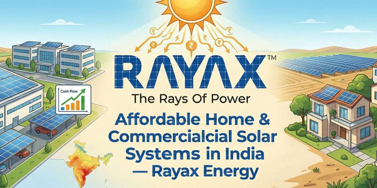 Affordable Home & Commercial Solar Systems in India - Rayax Energy