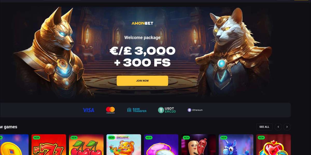 Amonbet Casino: Sign Up for €500 + 50 Free Spins
