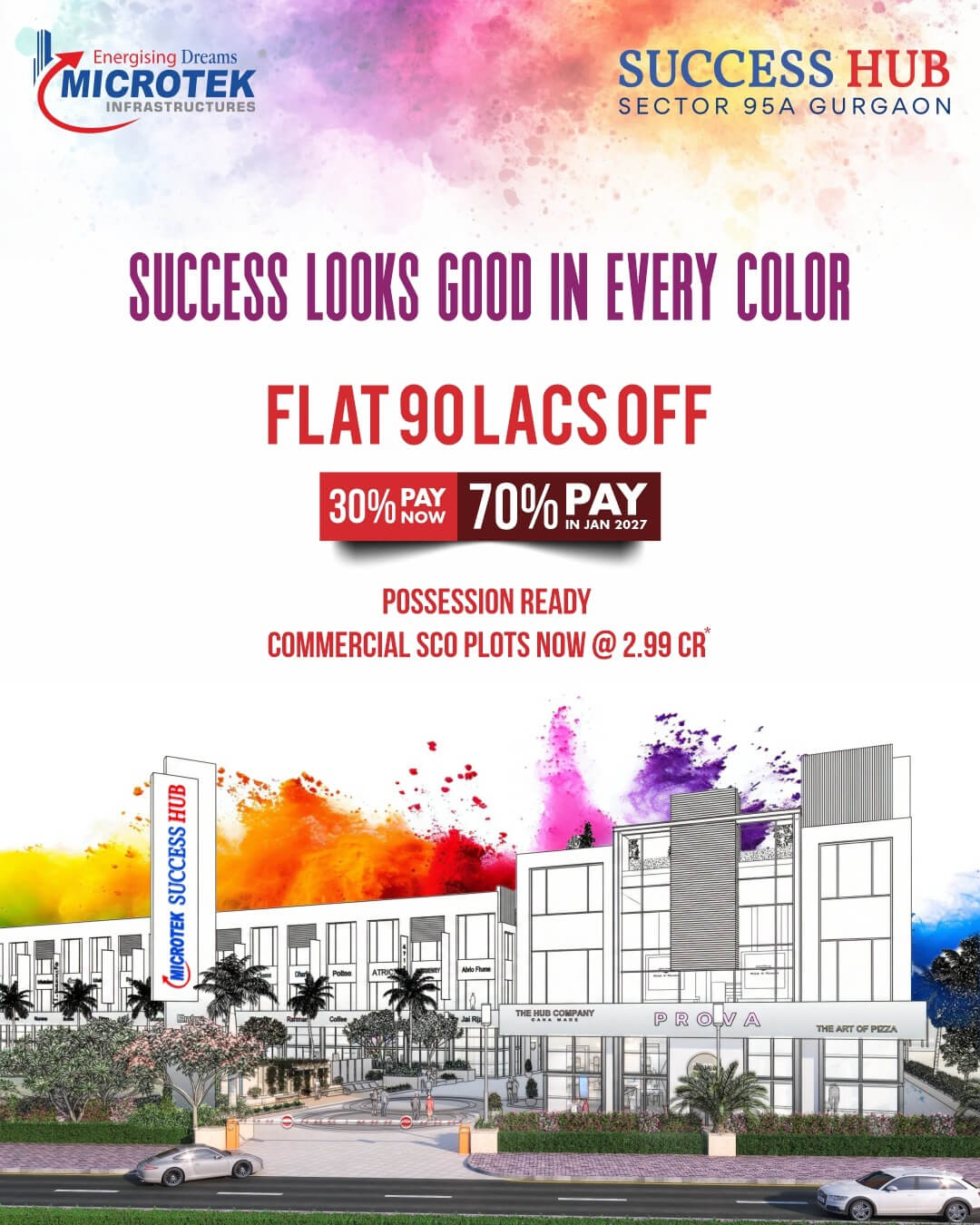 SCO plots for sale in Gurgaon | SCO plots in Gurgaon | Microtek