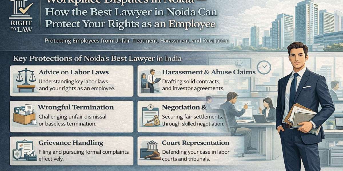 Workplace Disputes in Noida — How the Best Lawyer in Noida Can Protect Your Rights as an Employee