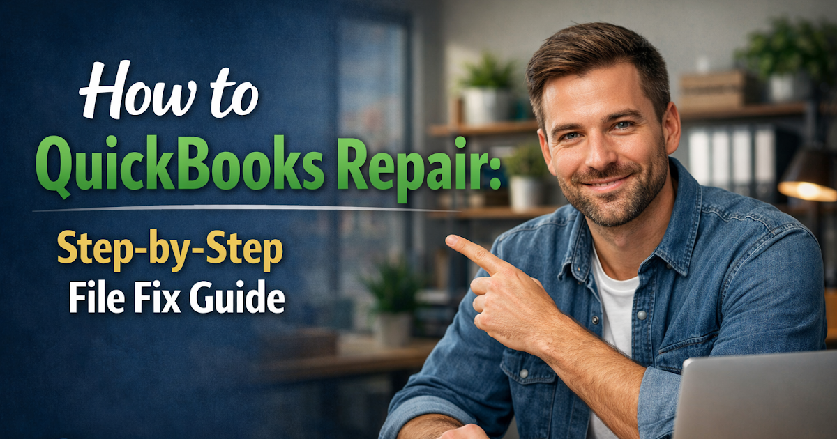 How to QuickBooks Repair: Step-by-Step File Fix Guide