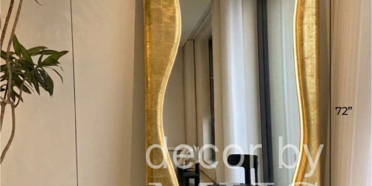 Velora Wave Mirror | Elegant Wall Mirror for Modern Homes