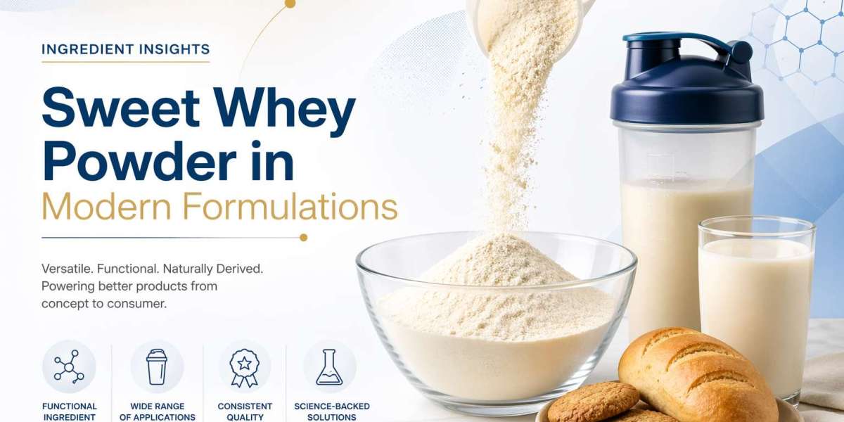 Sweet Whey Powder in Modern Formulations: Functional Value Beyond Protein