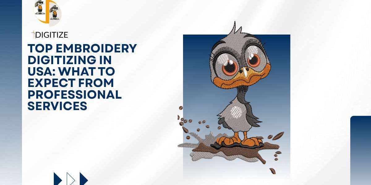 Top Embroidery Digitizing In USA: What to Expect from Professional Services