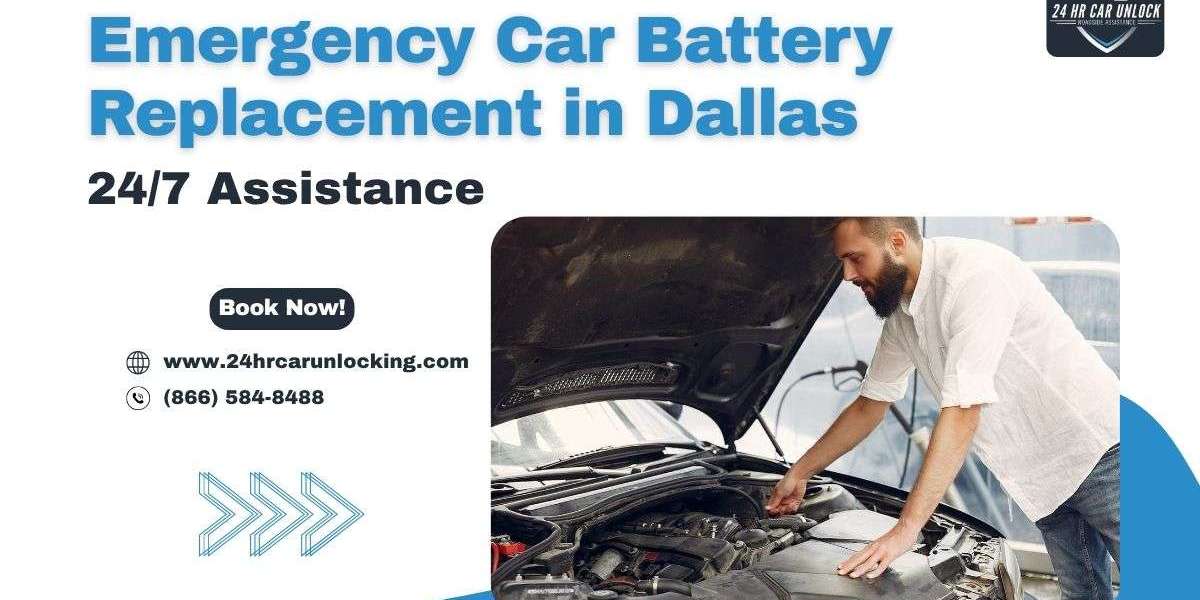 Emergency Car Battery Replacement in Dallas – 24/7 Assistance