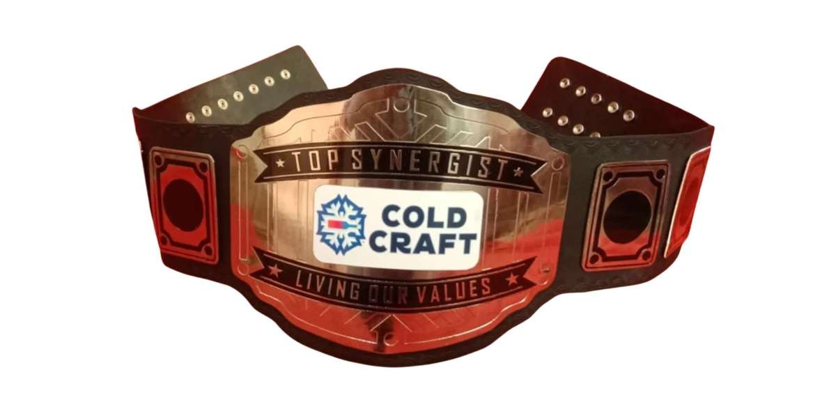 Custom Cold Craft Championship Belt – Personalized Title Belt for Events