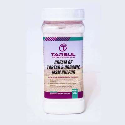 Organic Cream of Tartar & MSM Sulfur Powder – Tarsul 600g Bottle Profile Picture