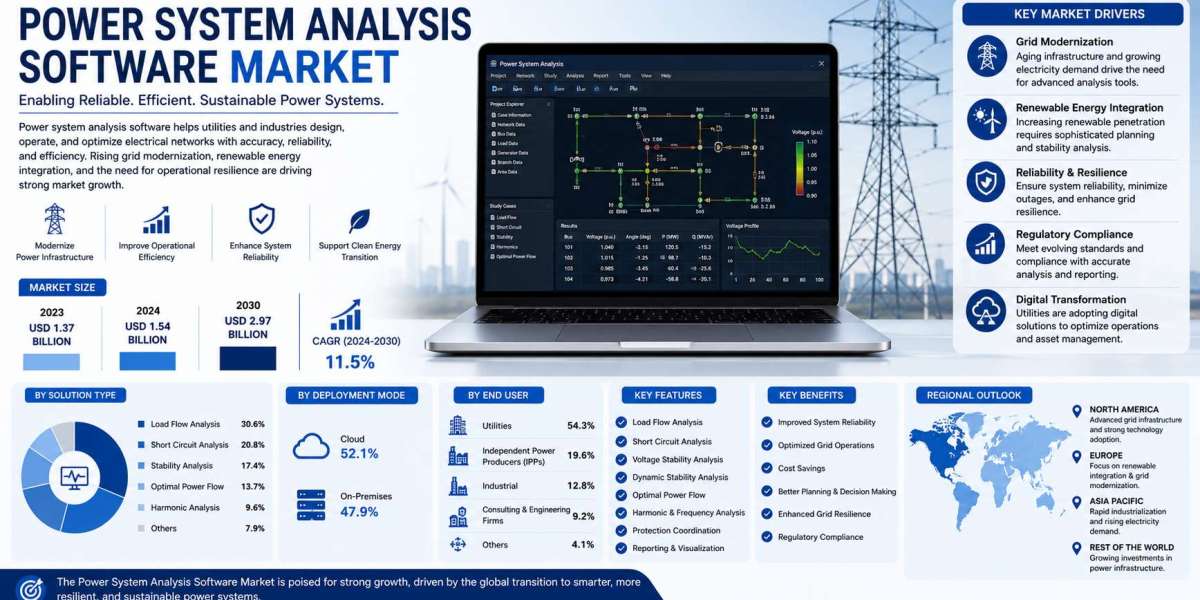 Power System Analysis Software Market Growth Drivers, Trends, and Competitive Landscape by 2031