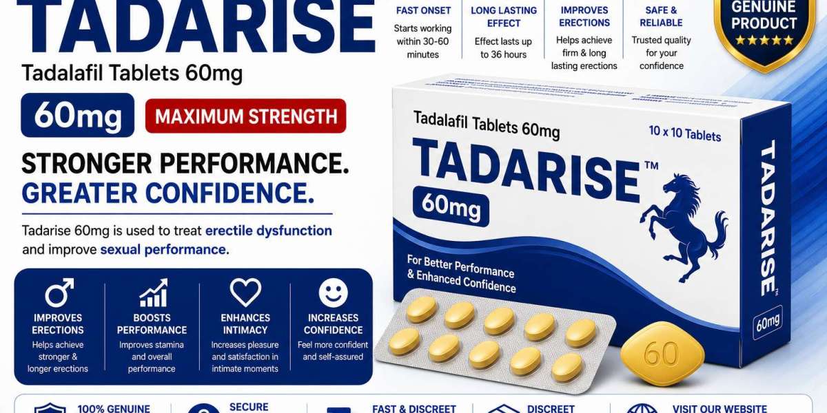 Buy Tadarise 60 mg Online I Tadalafil dosage