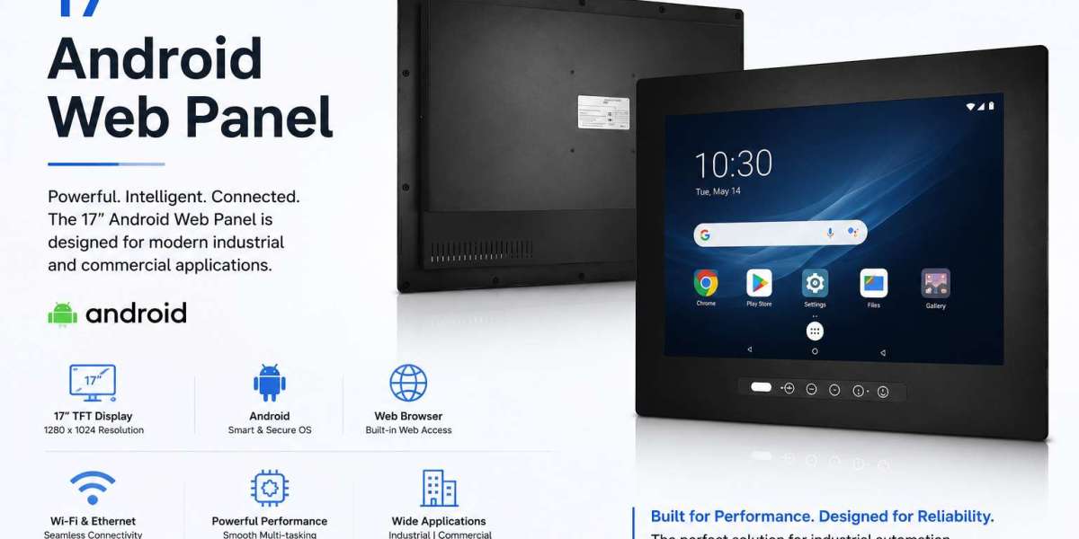 Android Industrial Panel Displays for Transportation and Infrastructure Monitoring