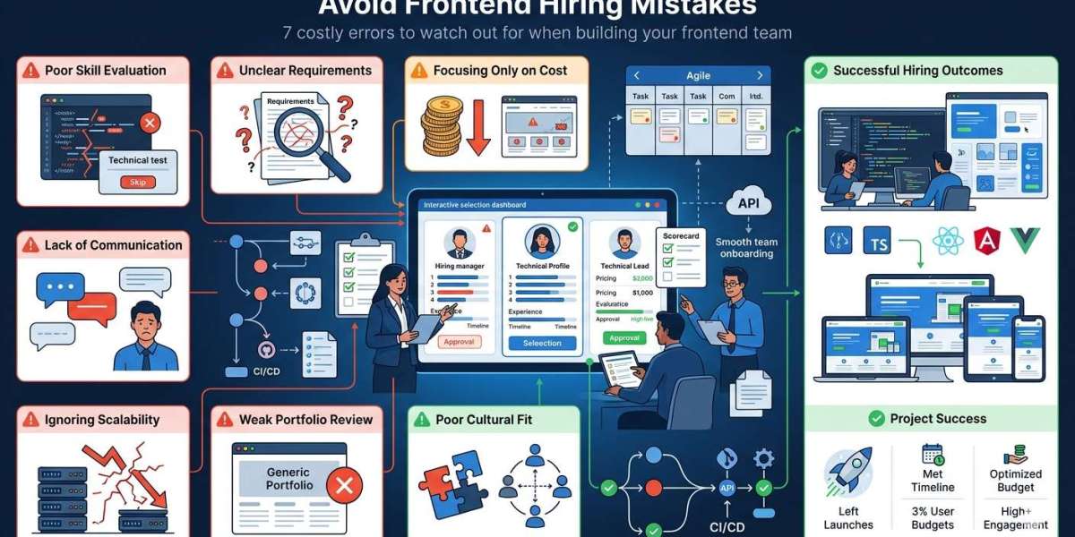 7 Costly Mistakes to Avoid When Hiring Dedicated Frontend Developers