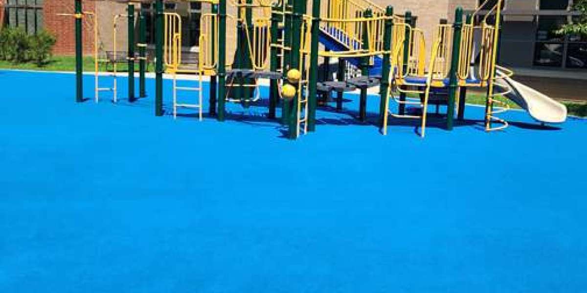 Durable Pour in Place Rubber Playground Surface Maryland