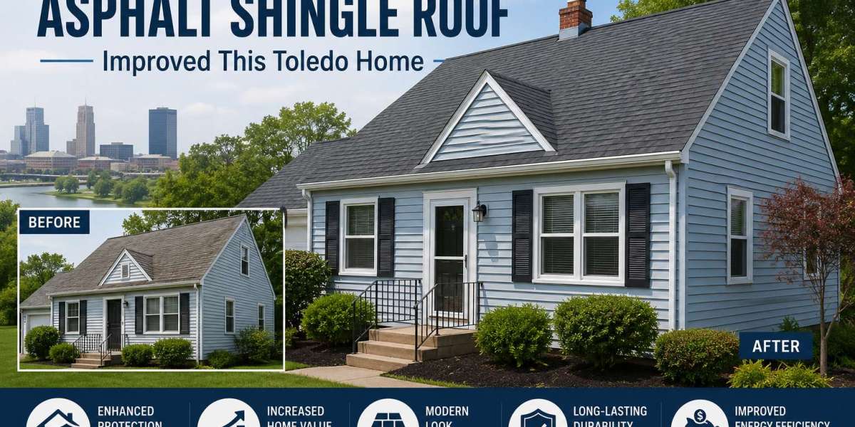 How a New Asphalt Shingle Roof Improved This Toledo Home