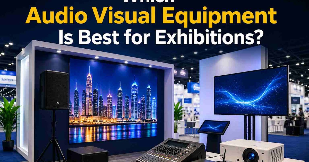 Which Audio Visual Equipment Is Best for Exhibitions?