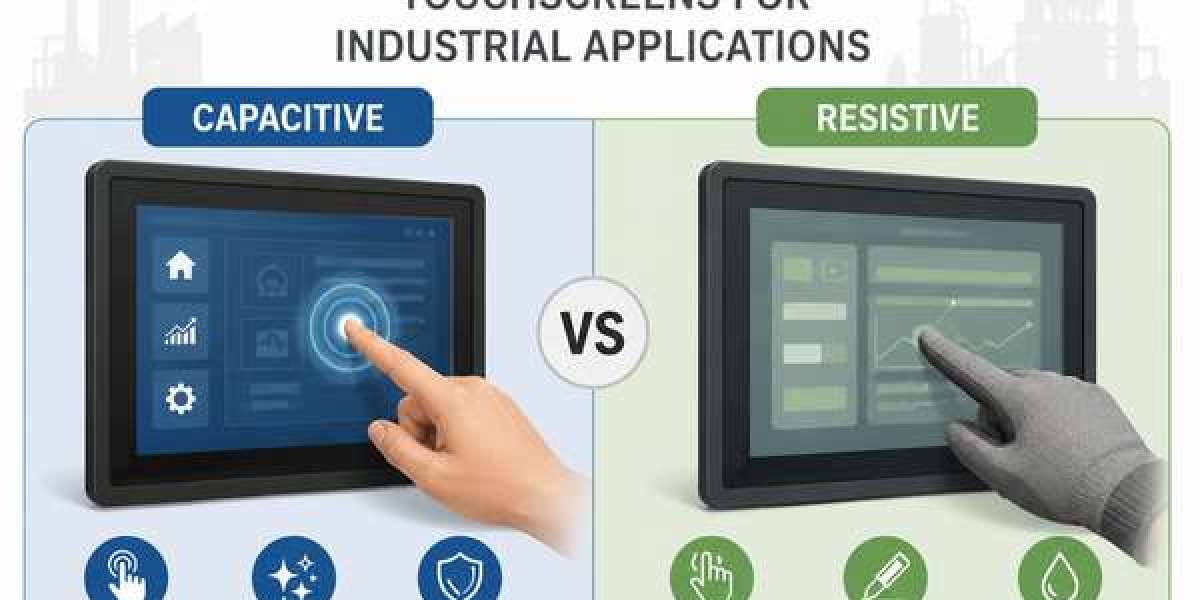 Industrial Touchscreen Technology Comparison: Capacitive vs Resistive Displays