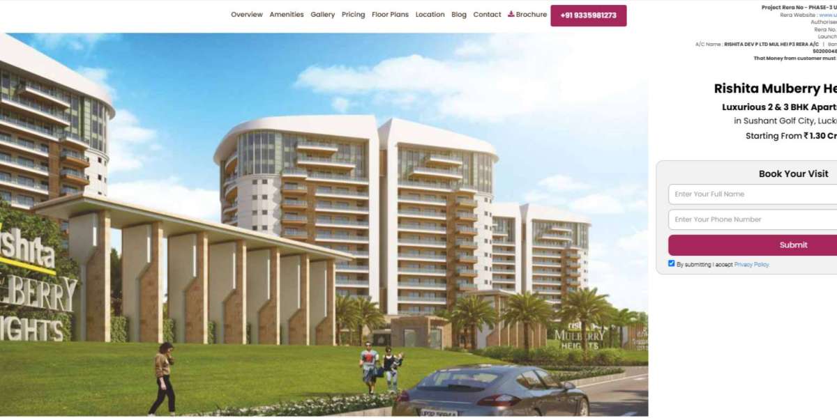 Rishita Mulberry Heights – Premium Luxury Apartments in Sushant Golf City Lucknow