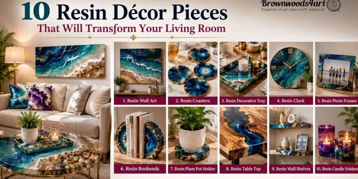 10 Resin Décor Pieces That Will Transform Your Living Room