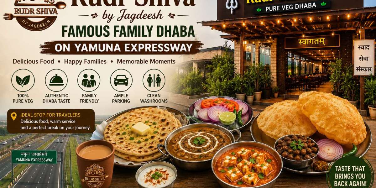 Rudr Shiva by Jagdeesh: Famous Family Dhaba on Yamuna Expressway