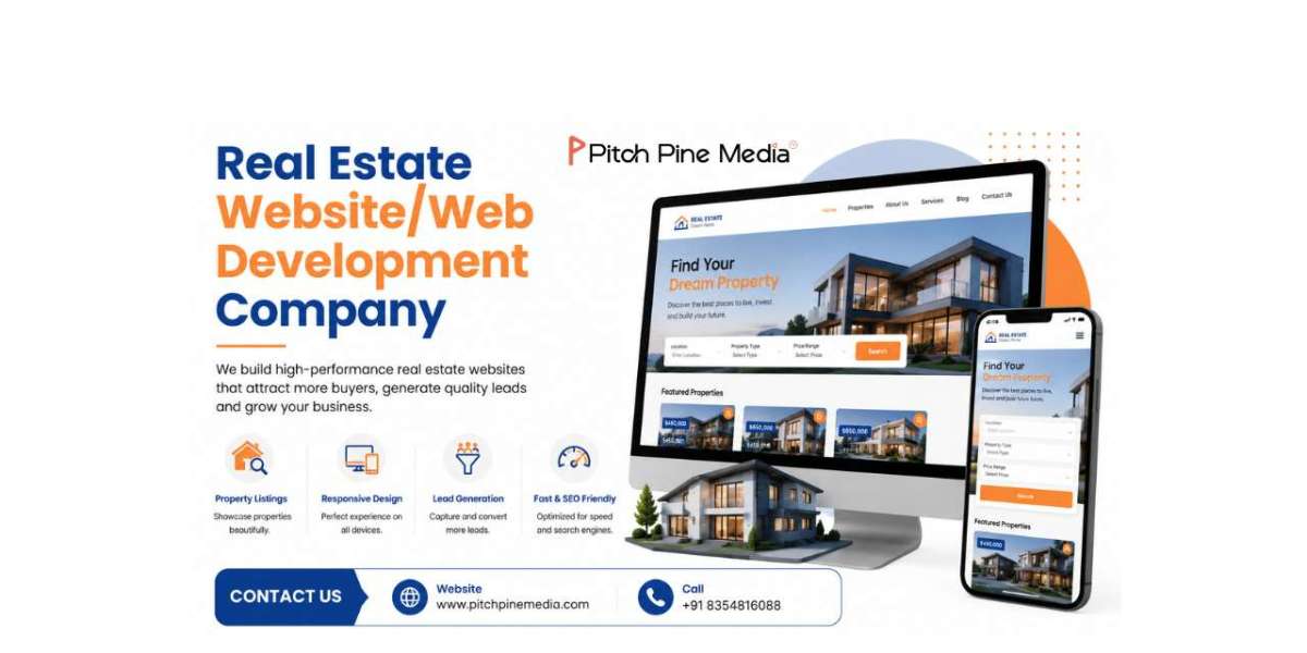 Real Estate Website Development Company for Stronger Online Presence and More Property Inquiries
