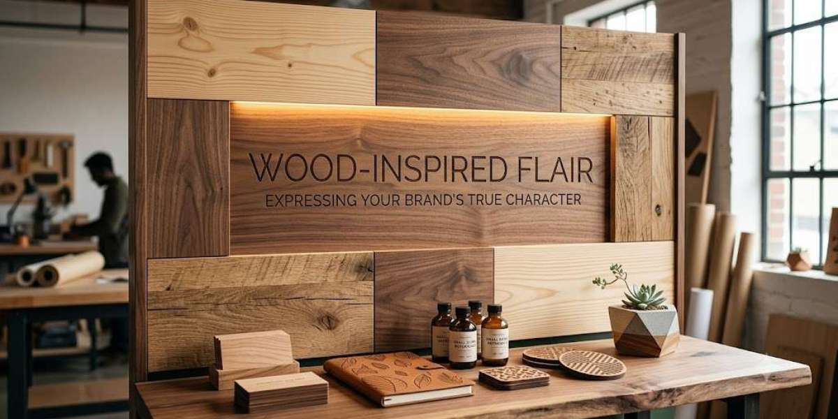 Display Your Brand Personality with Wood-Inspired Flair