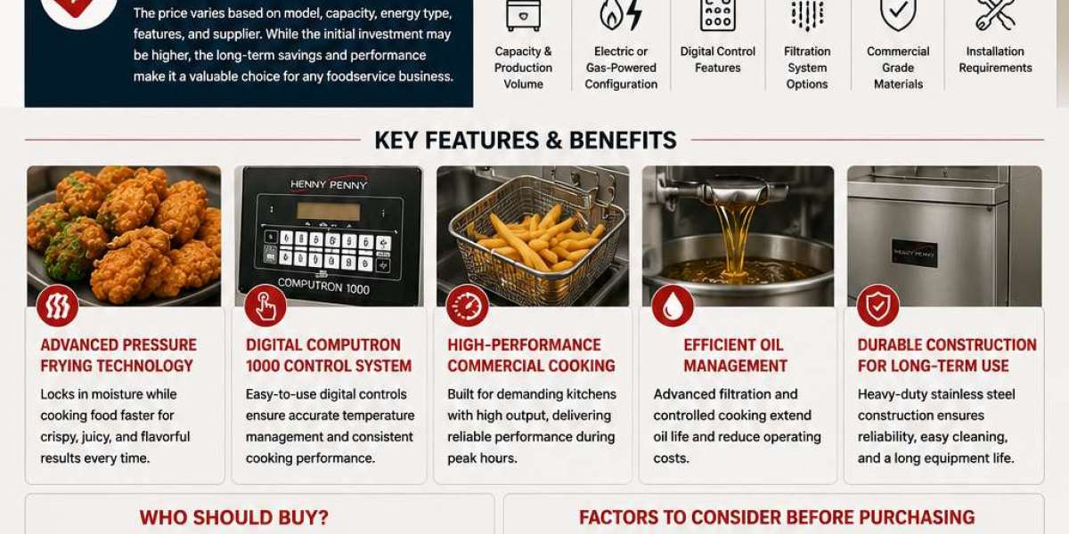 Pressure Fryers and Commercial Chicken Fryers: Why the Henny Penny Computron 1000 Is a Smart Choice for Professional Kit