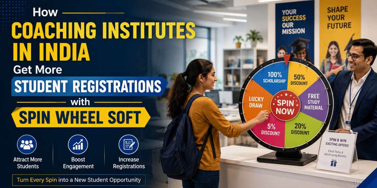 How Coaching Institutes in India Get More Student Registrations with Spin Wheel Software
