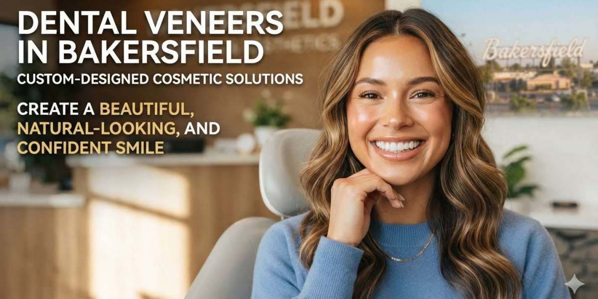 Dental Veneers in Bakersfield: Custom-Designed Cosmetic Solutions to Create a Beautiful and Confident Smile
