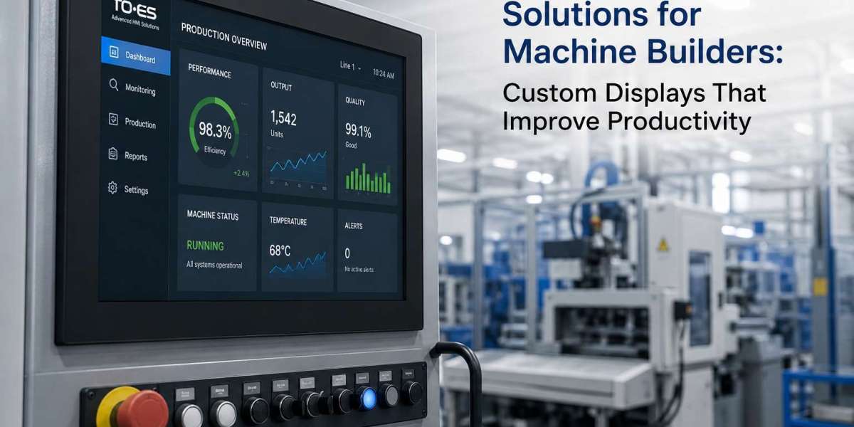 Industrial Monitor Solutions for Machine Builders: Custom Displays That Improve Productivity