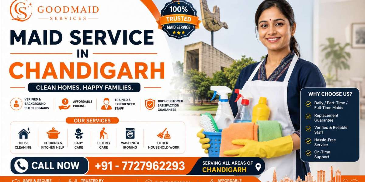 Maid's Service in Chandigarh | Affordable Daily Maid Support