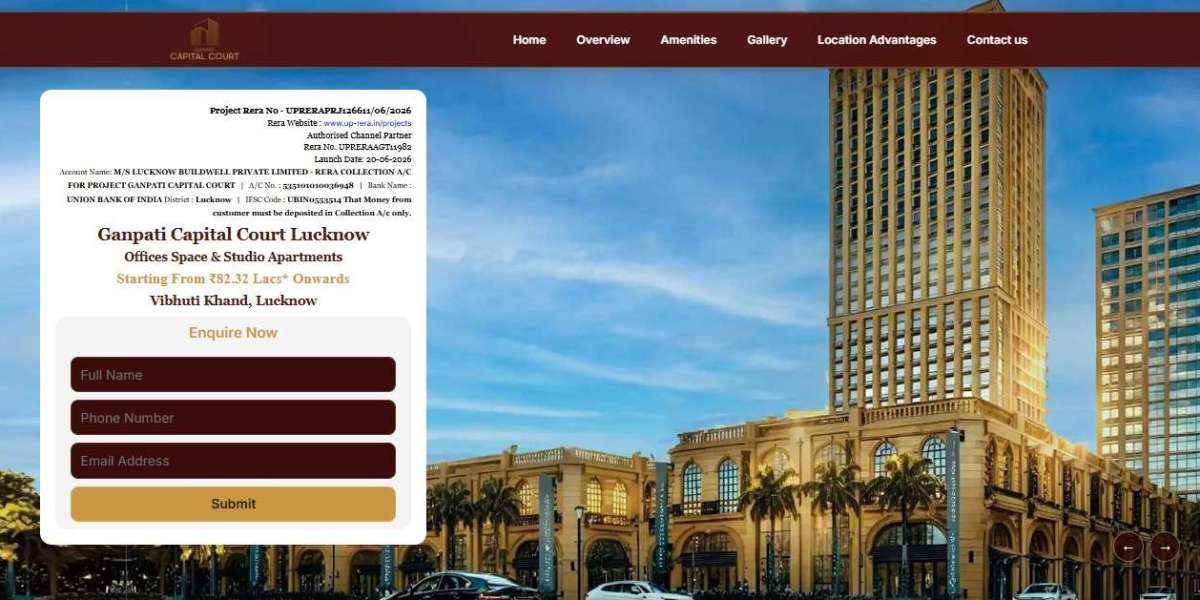 Ganpati Capital Court Lucknow Luxury Offices & Apartments