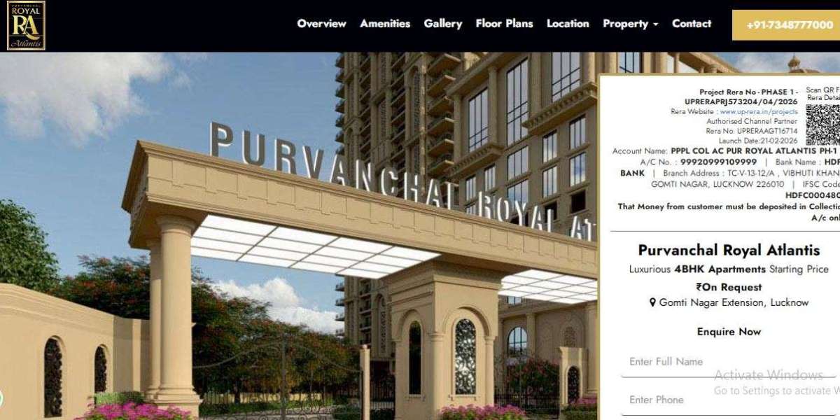 Purvanchal Royal Atlantis 4 BHK Homes for Modern Family Living