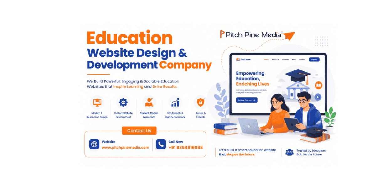 Education Website Development Company for Schools That Want More Student Enrollments