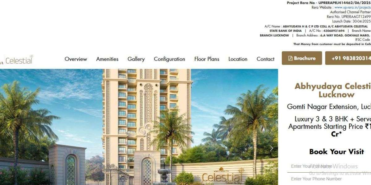 Abhyudaya Celestial Lucknow Best 3 BHK Flats 2026