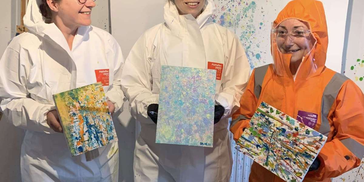 Rage Painting Explained: The UK's Most Creative Stress Relief Experience
