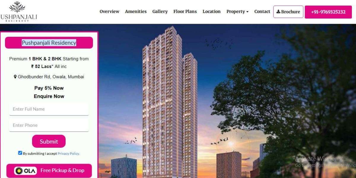 Pushpanjali Residency – Invest in Premium 1 & 2 BHK Apartments