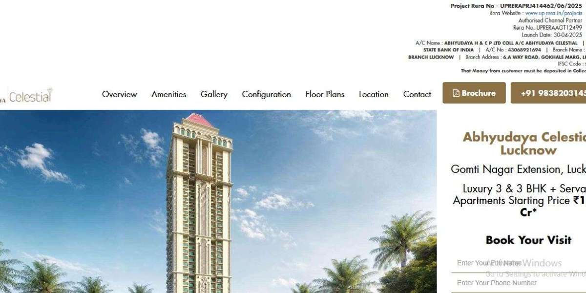 Abhyudaya Celestial Lucknow: High-End Apartments with World-Class Facilities