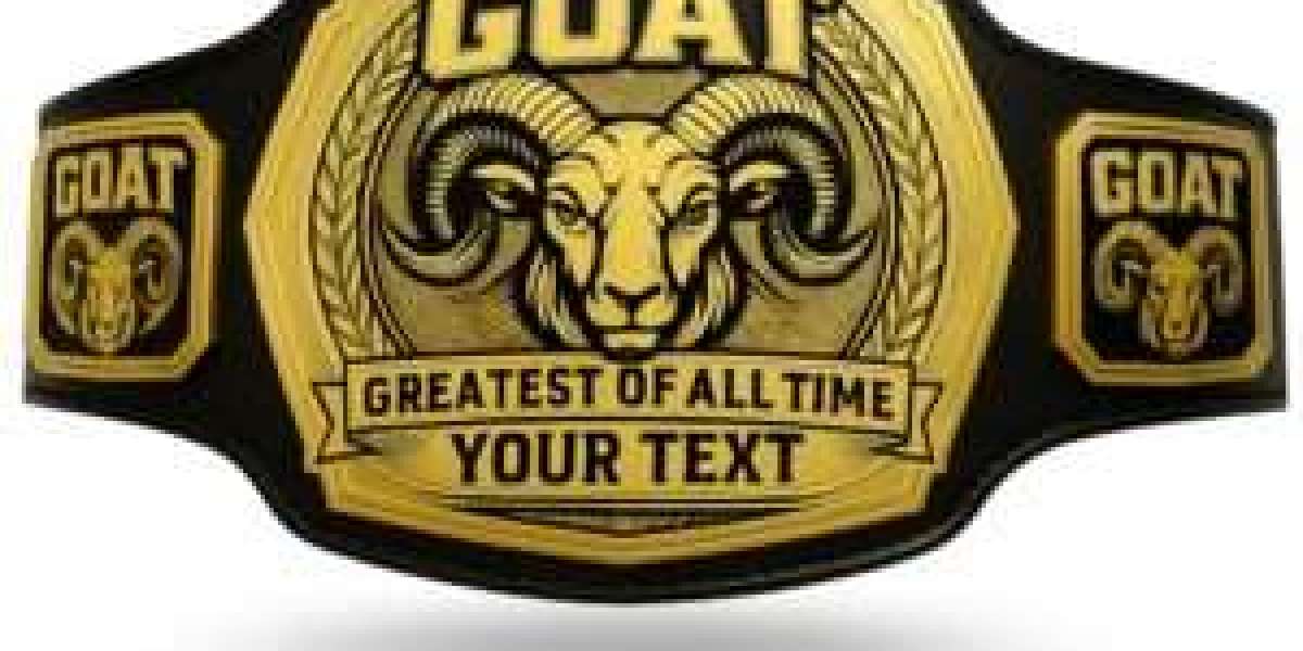 GOAT Title Belt for Greatest of All Time Champions