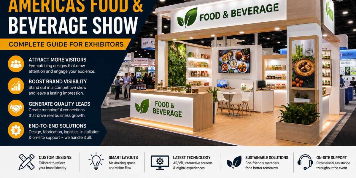 Custom vs. Modular Exhibits: What Booth Builders for Americas Food & Beverage Show Recommend