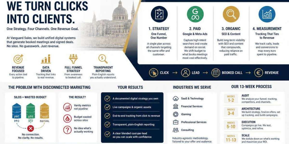 Expert Digital Agency Malta for SaaS & iGaming | Vanguard Sales