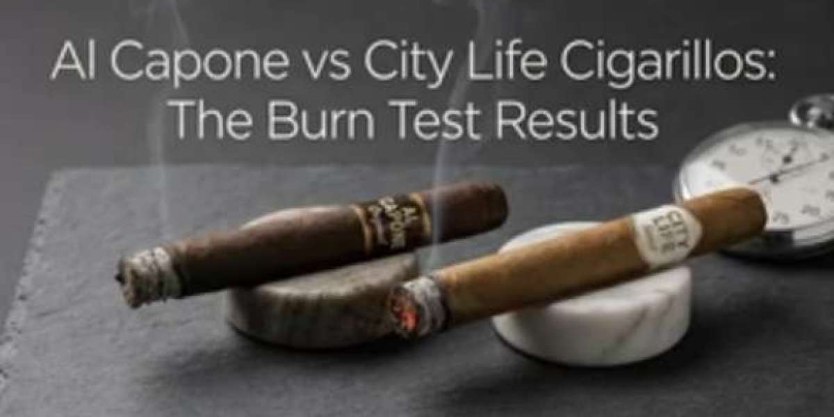 Al Capone vs City Life Cigarillos: The Burn Test Results – A2Z Tobacco