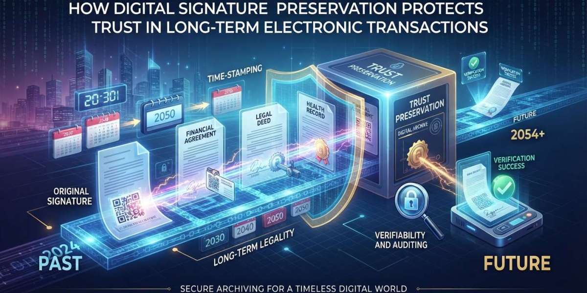 How Digital Signature Preservation Protects Trust in Long-Term Electronic Transactions