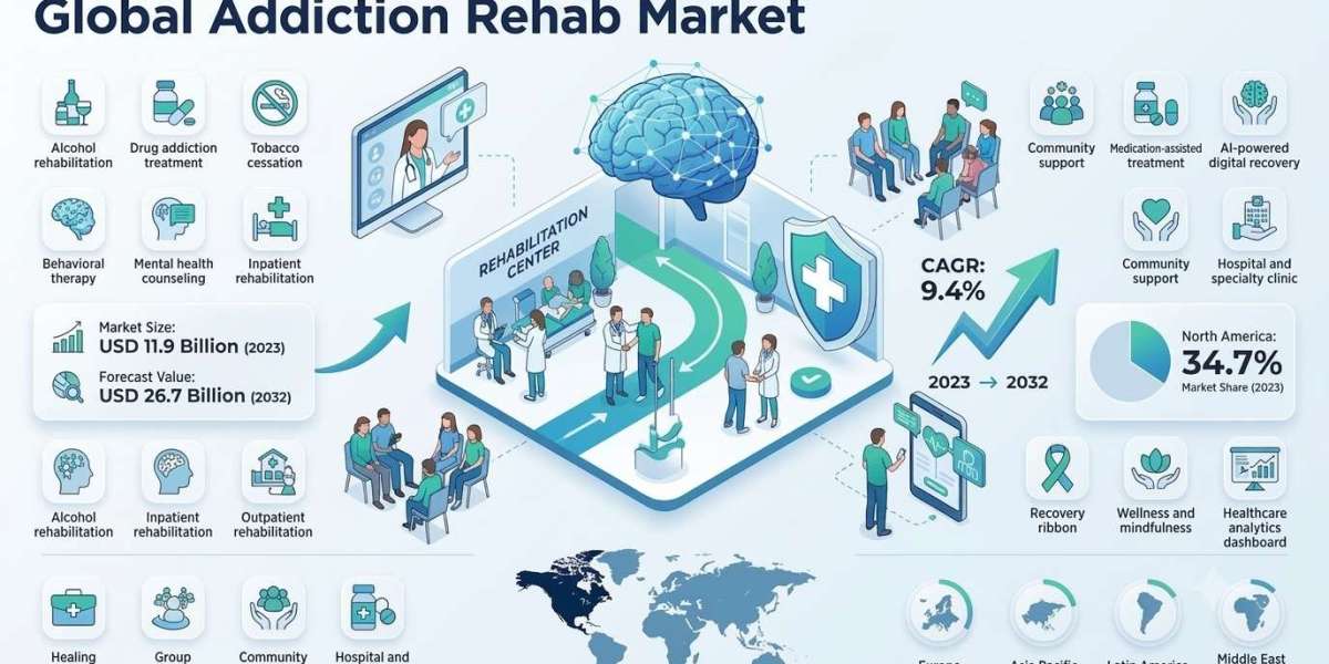 Addiction Rehab Market Size, Share, Trends, Growth Forecast 2032
