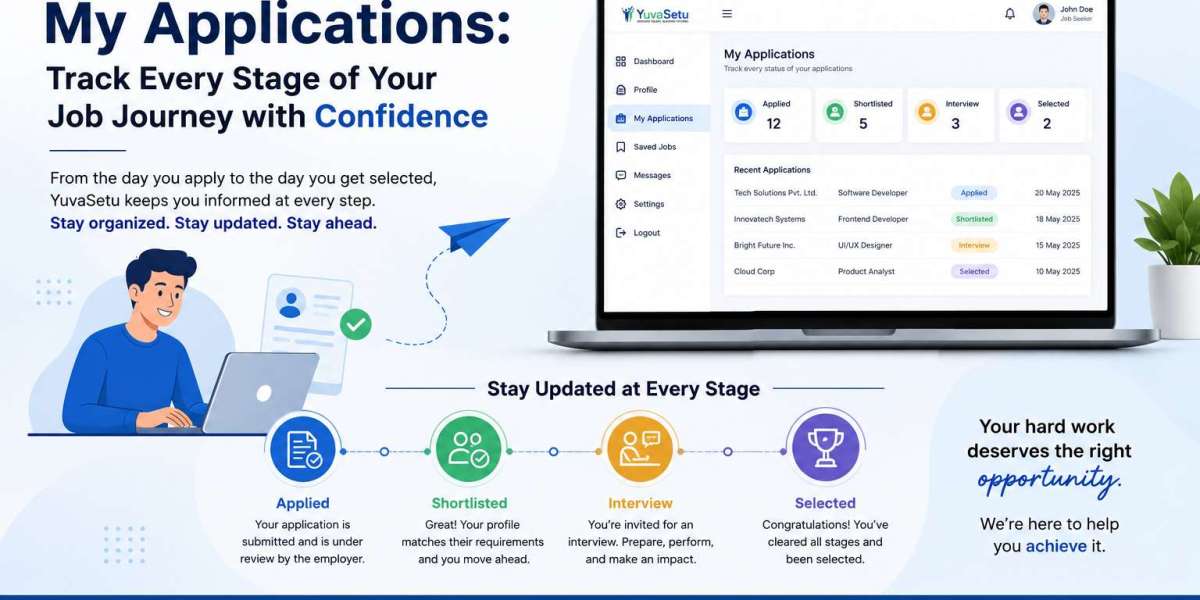 My Applications: Track Every Stage of Your Job Journey with Confidence