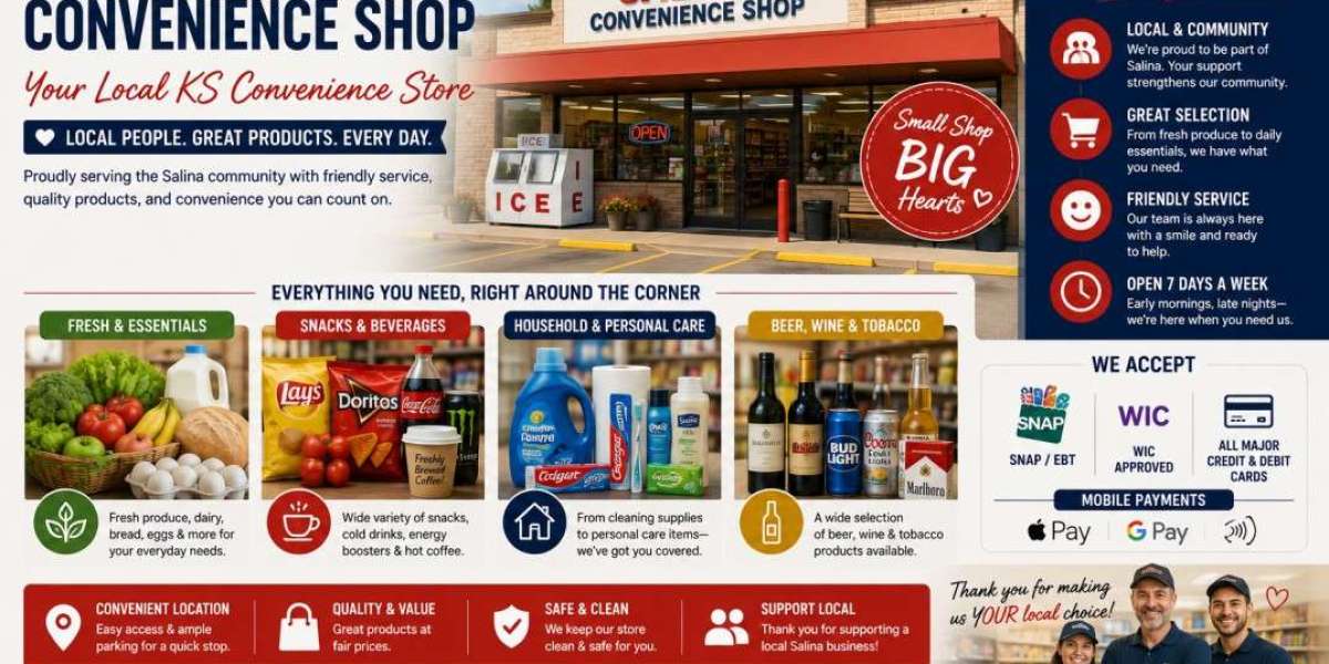 Visit Your Convenience Shop Near Me in Salina | Open Now