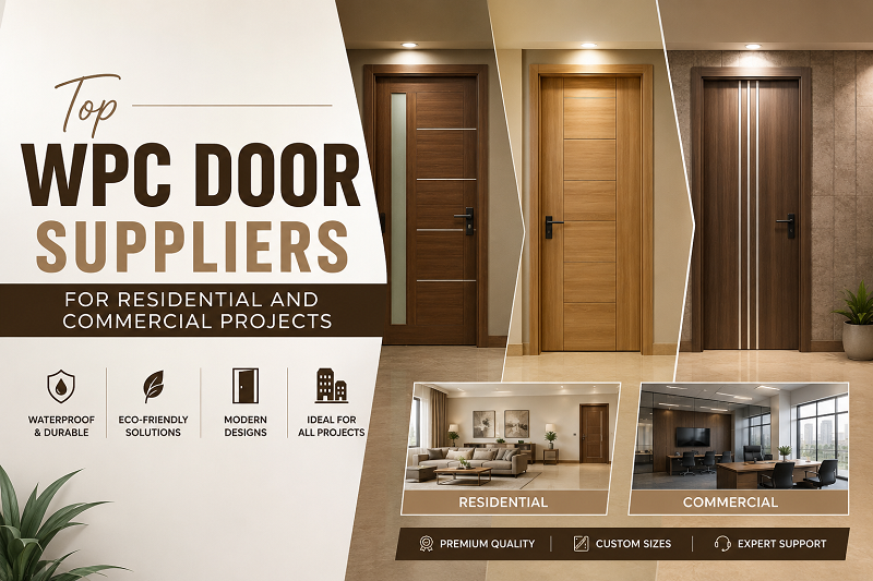 WPC Door Suppliers for Residential and Commercial Projects
