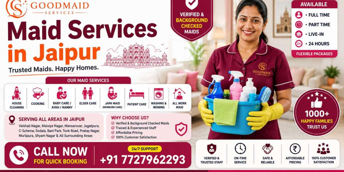 Choose Trusted Maid Services in Jaipur for Your Family
