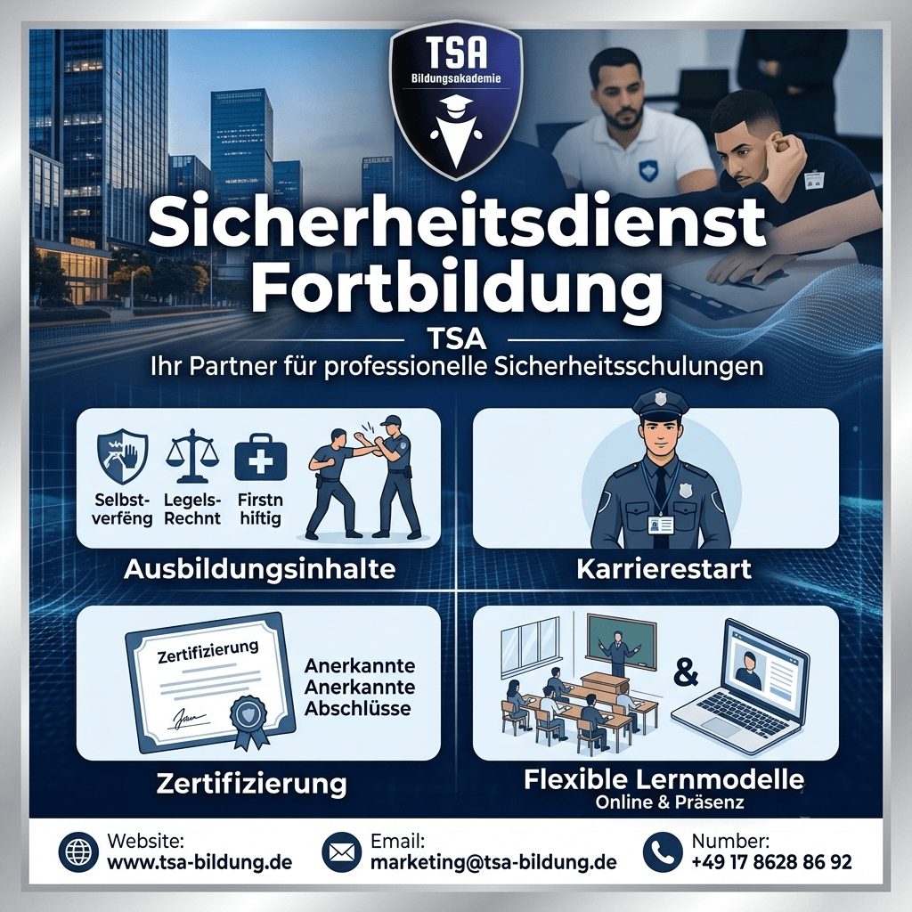 TSA Sicherheitsdienst Fortbildung – Praxisnah & Profess...